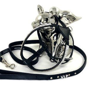 Crystal & Leather Harness